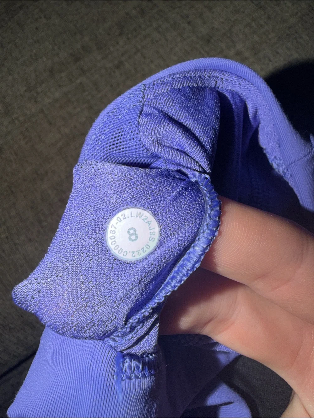 lululemon athletica Purple Cross-Back Sports Bra